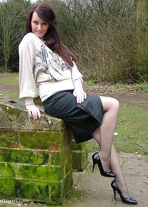 Black high heels