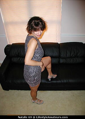 On the couch 