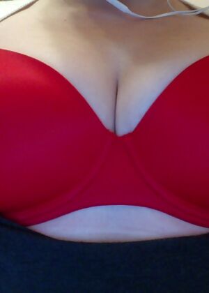 red bra for 