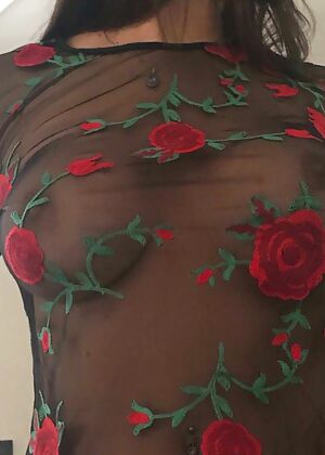 the roses are nipples